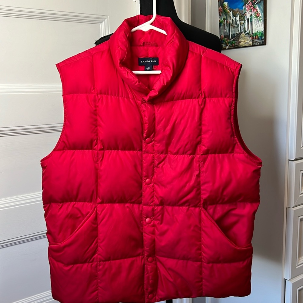Lands’ End Down Vest